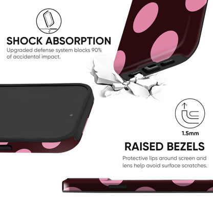 Plum Pink Dots