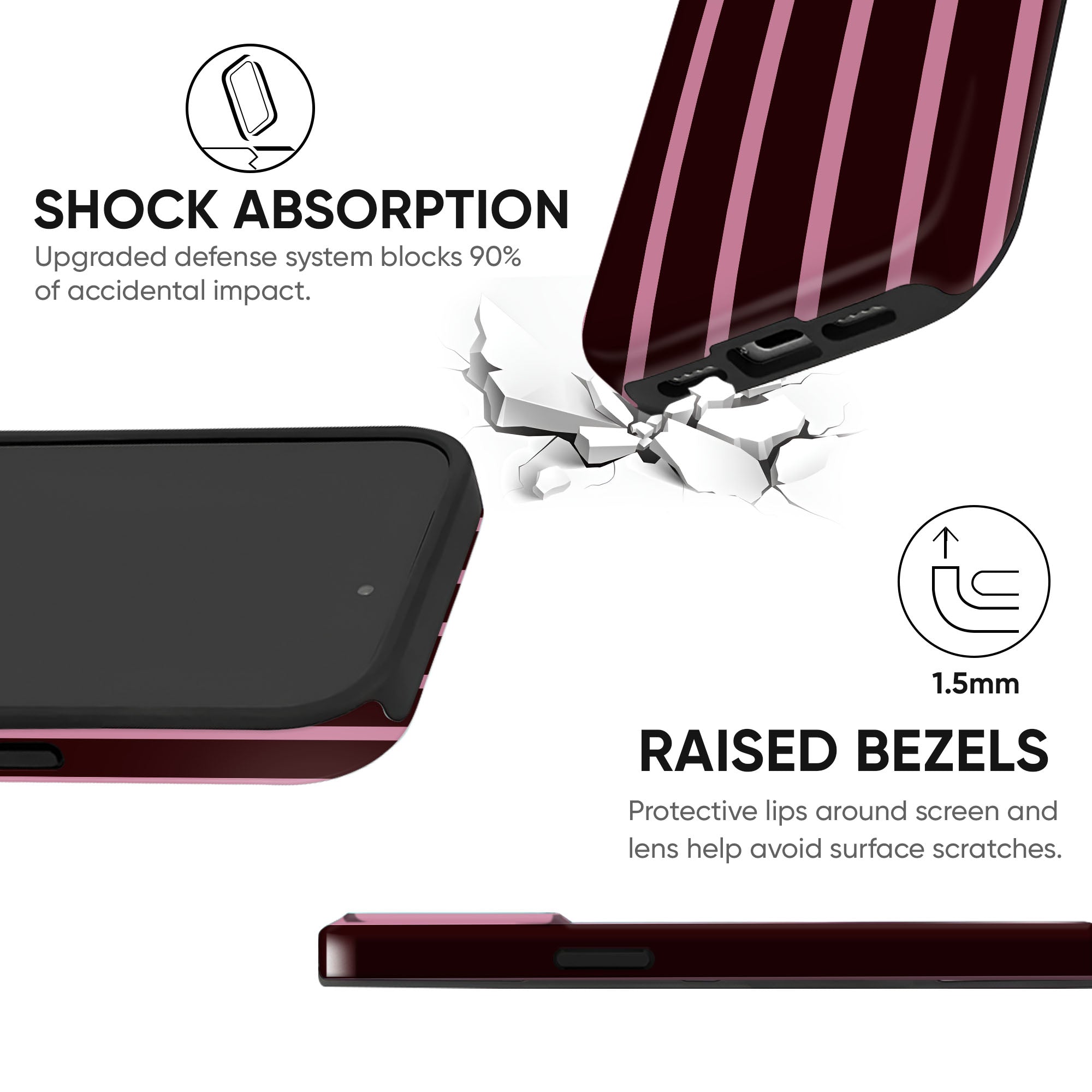 Maroon Stripes