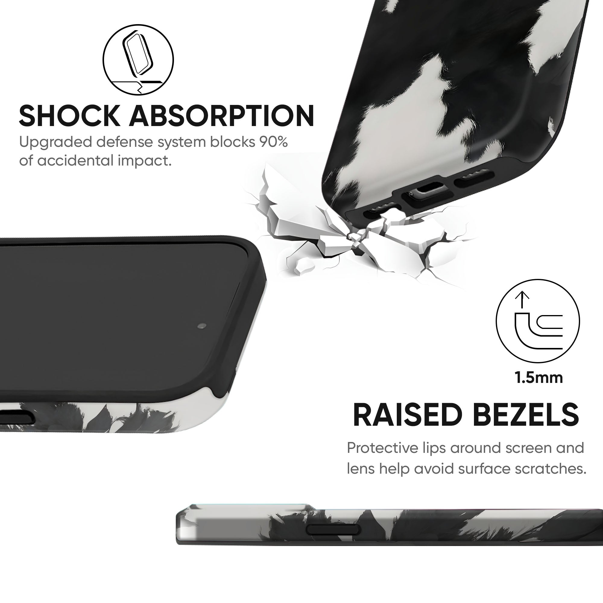 Monochrome Hide Tough Case