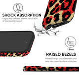 Red Leopard Print