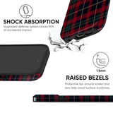 Plaid Latte Tough Case