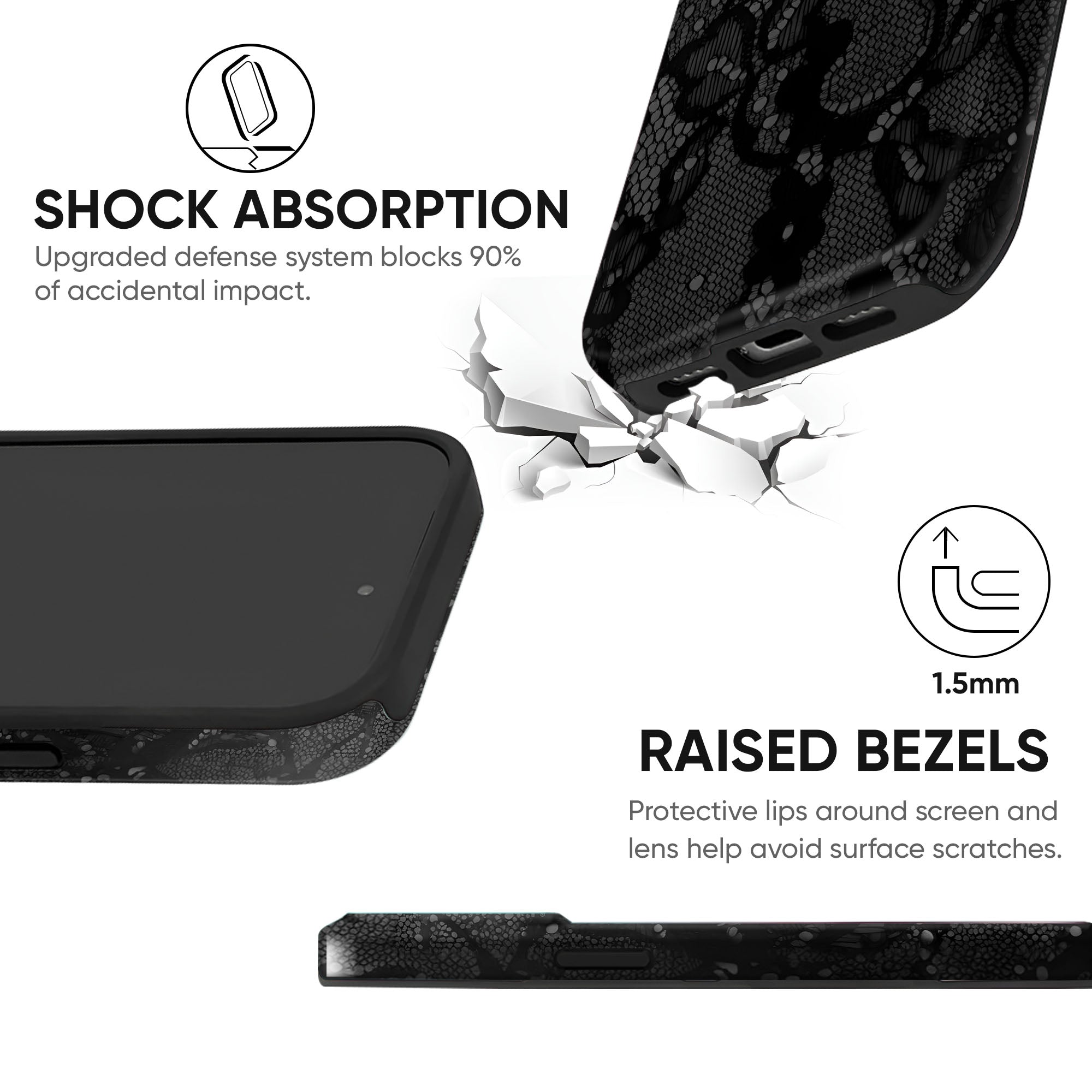 Midnight Lace Tough Case