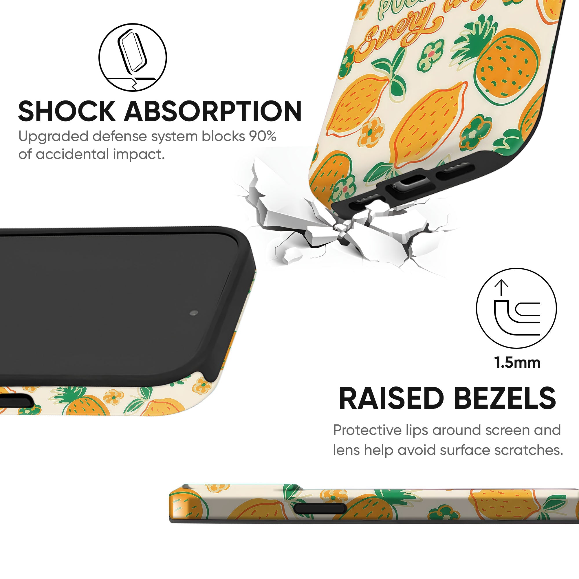 Zesty Lemon Tough Case