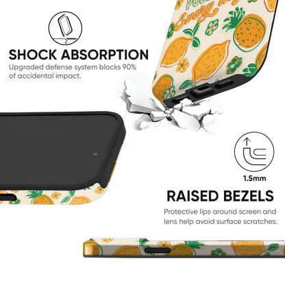 Zesty Lemon Tough Case