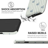 Ditsy Stripe Tough Case