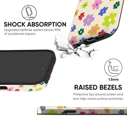 Rainbow Field Tough Case
