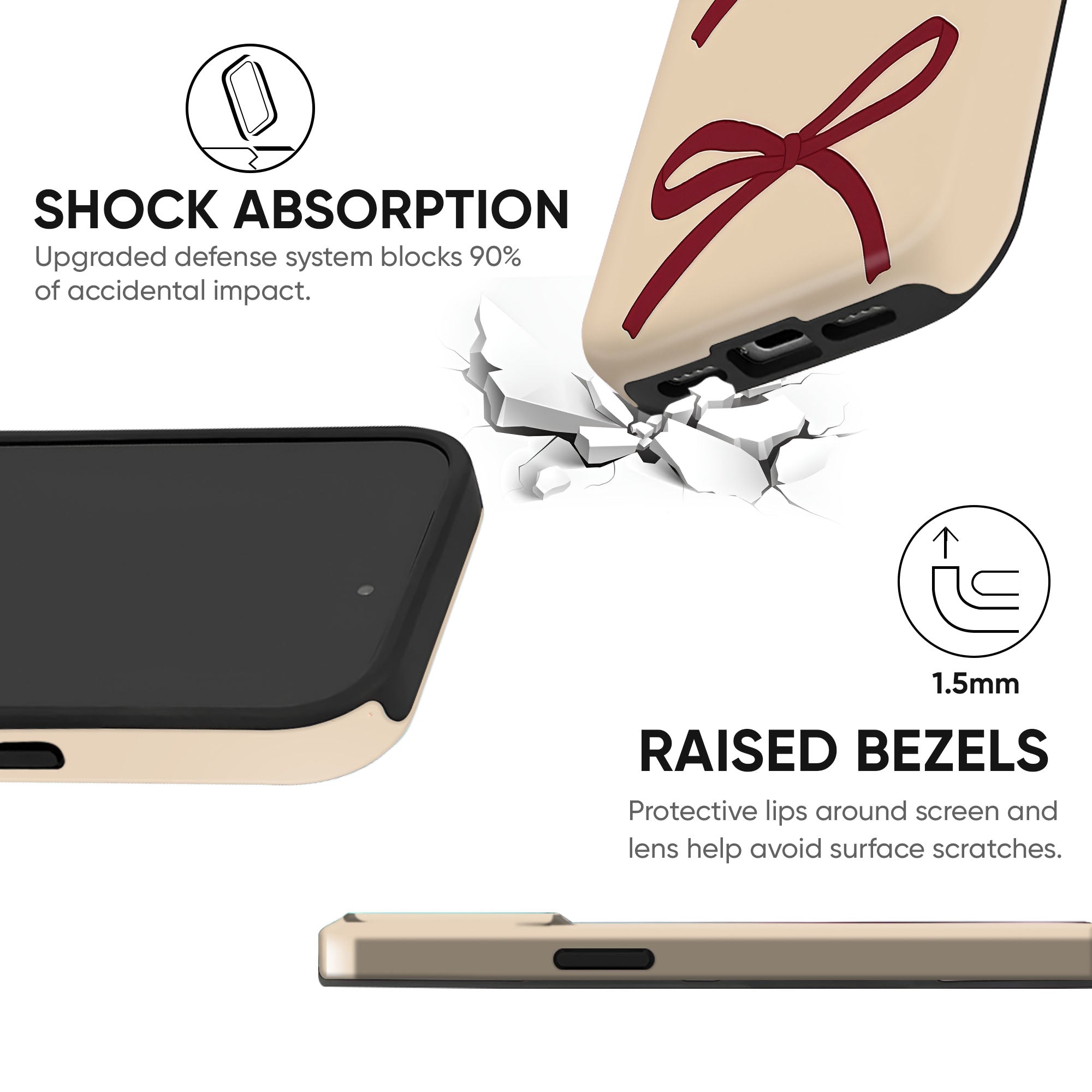 Scarlet Bow Tough Case