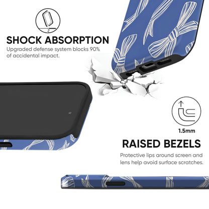 Cobalt Ribbon Tough Case
