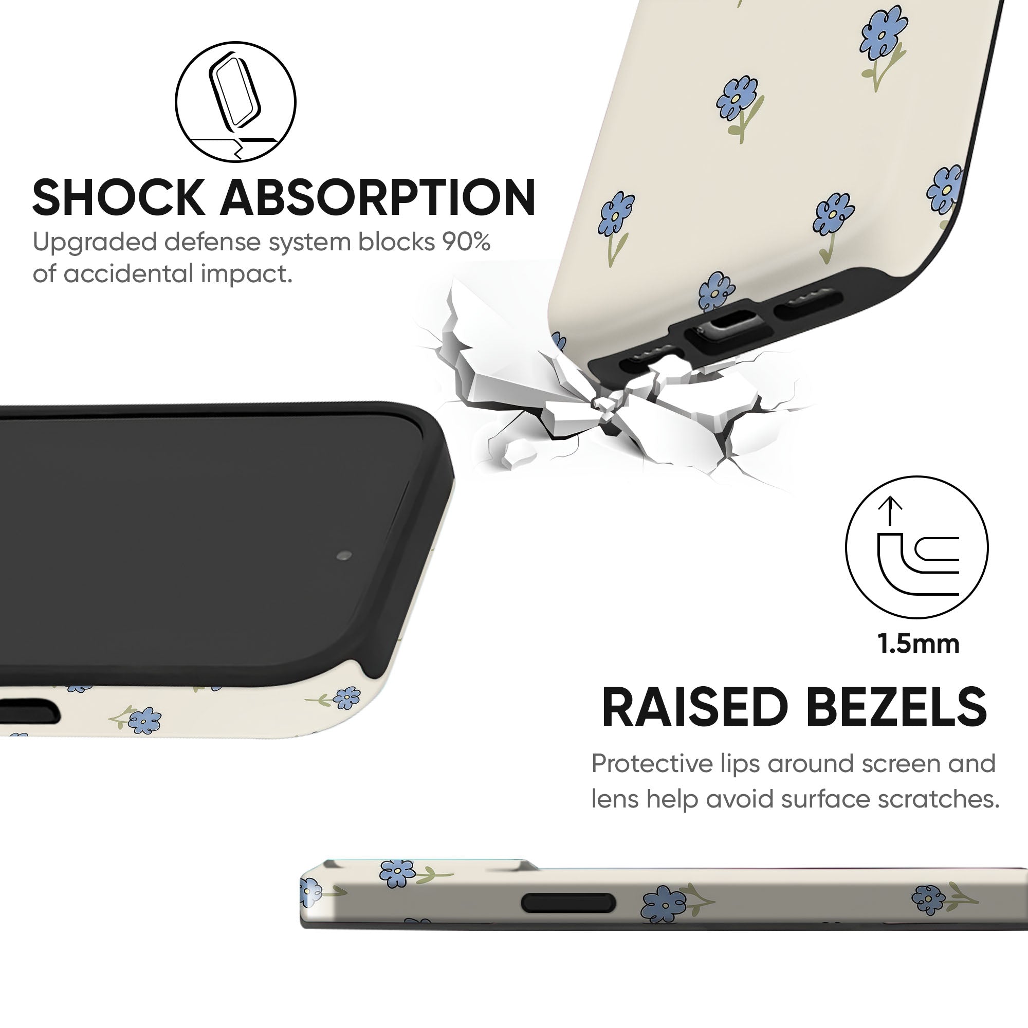 Bluebell Whisper Tough Case