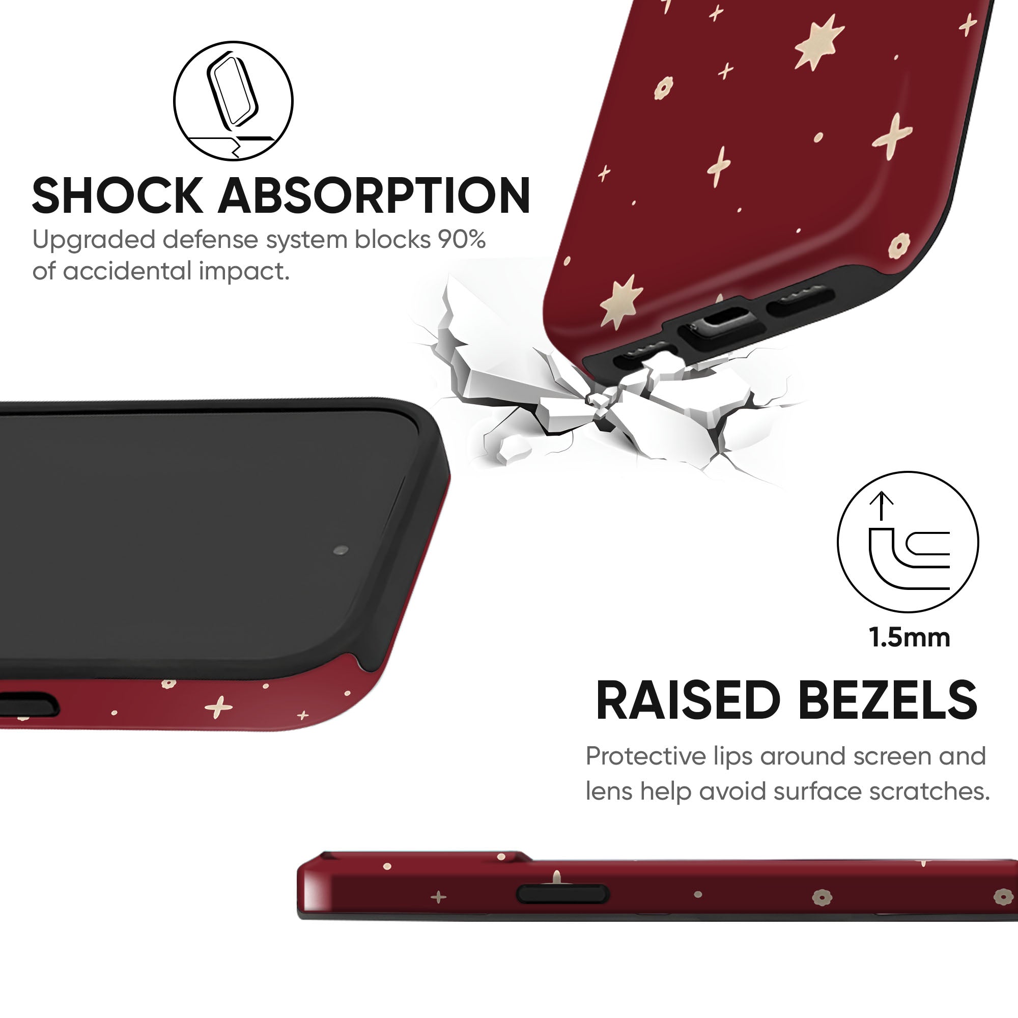 Cranberry Cosmos Tough Case