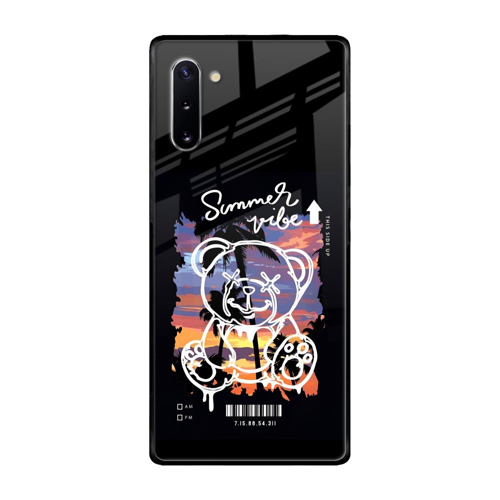 Summer Vibe Samsung Galaxy Note 10 Glass Back Cover Online