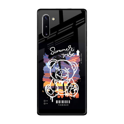 Summer Vibe Samsung Galaxy Note 10 Glass Back Cover Online