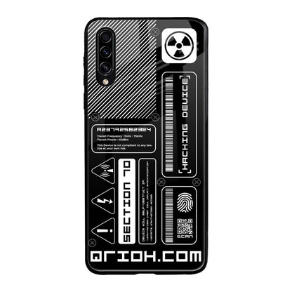 Futuristic Art Samsung Galaxy A30s Glass Back Cover Online