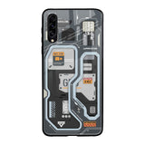 Retro Futuristic Samsung Galaxy A30s Glass Back Cover Online