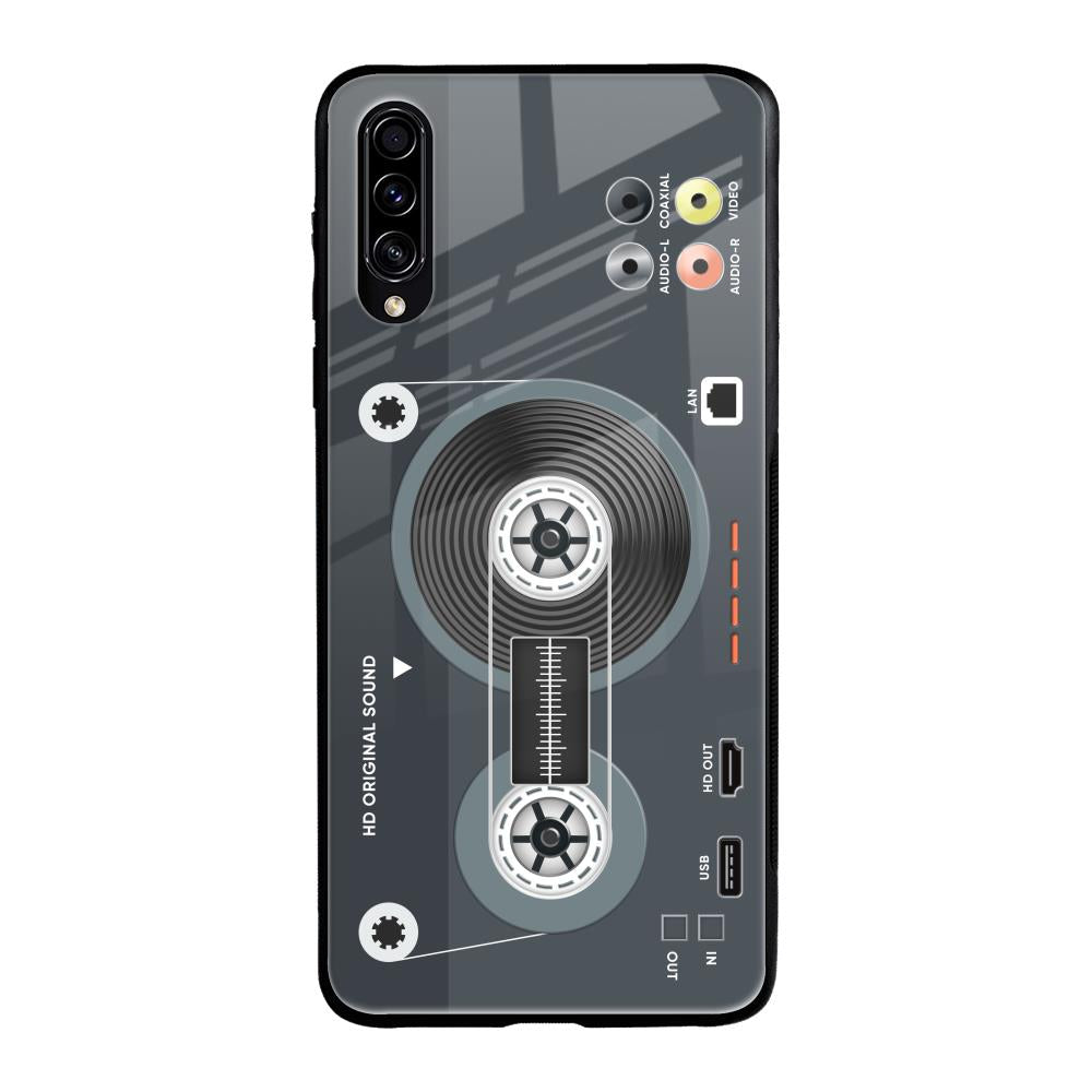 Retro Recorder Samsung Galaxy A30s Glass Back Cover Online