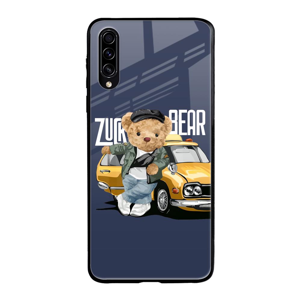 Adventurous Bear Samsung Galaxy A50s Glass Back Cover Online