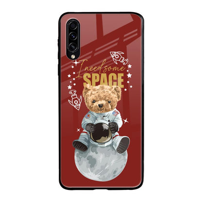 Astronaut Bear Samsung Galaxy A50s Glass Back Cover Online