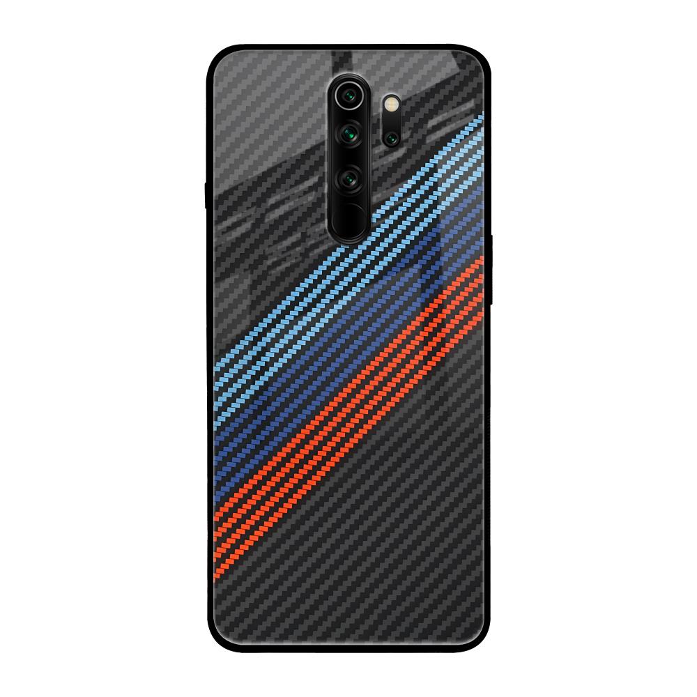 Carbon Inspired Xiaomi Redmi Note 8 Pro Glass Back Cover Online