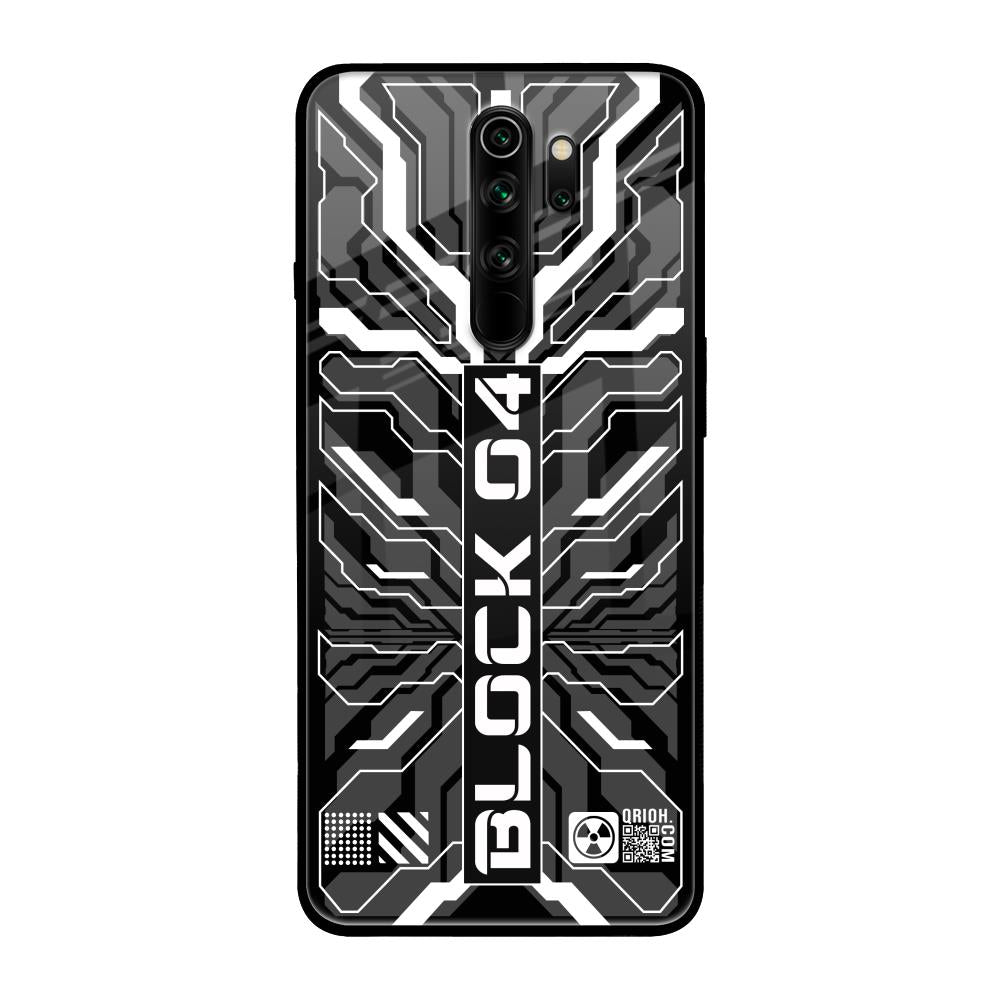 Monochrome Magic Xiaomi Redmi Note 8 Pro Glass Back Cover Online