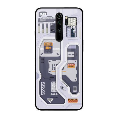 Tech Savvy Xiaomi Redmi Note 8 Pro Glass Back Cover Online