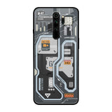 Retro Futuristic Xiaomi Redmi Note 8 Pro Glass Back Cover Online