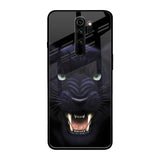 Angry Black Leopard Xiaomi Redmi Note 8 Pro Glass Back Cover Online
