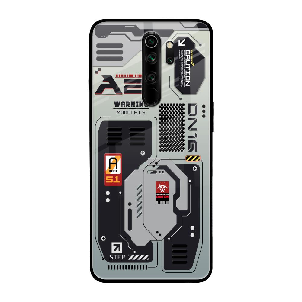 Techno Vibes Xiaomi Redmi Note 8 Pro Glass Back Cover Online