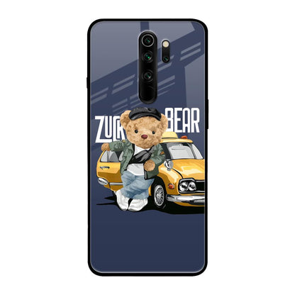Adventurous Bear Xiaomi Redmi Note 8 Pro Glass Back Cover Online