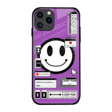 Code with Smile iPhone 11 Pro Glass Back Cover Online