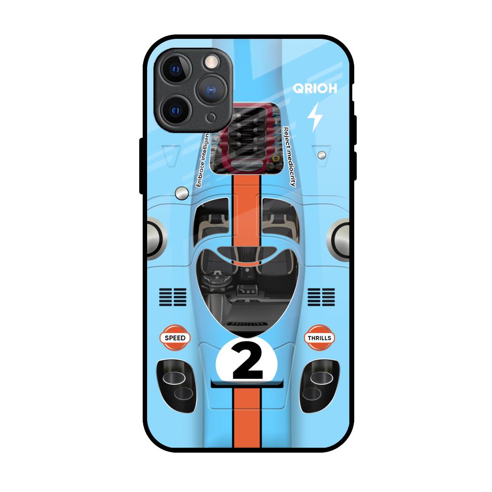 Race Laboratory iPhone 11 Pro Max Glass Back Cover Online