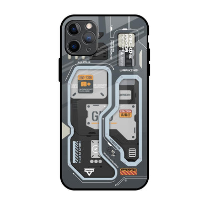 Retro Futuristic iPhone 11 Pro Max Glass Back Cover Online