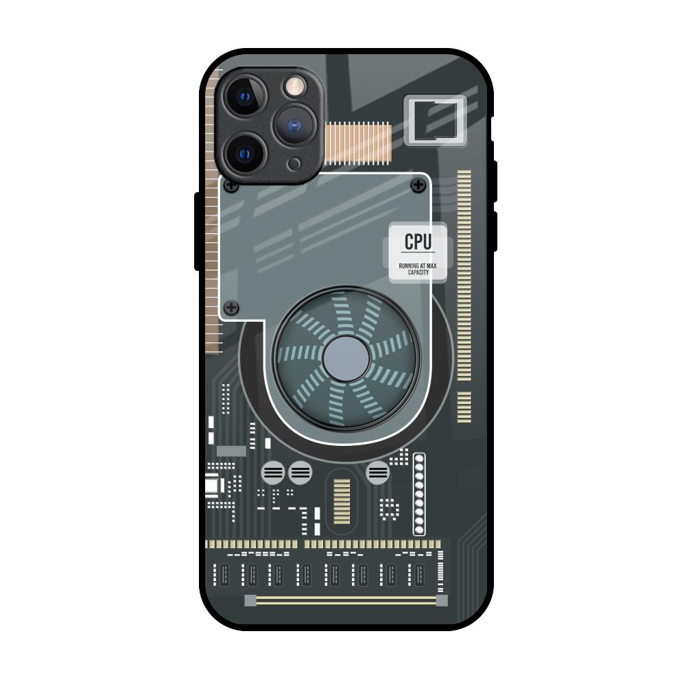 Motherboard Circuit iPhone 11 Pro Max Glass Back Cover Online