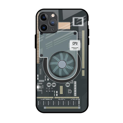 Motherboard Circuit iPhone 11 Pro Max Glass Back Cover Online