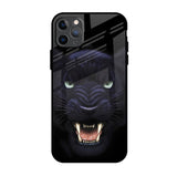 Angry Black Leopard iPhone 11 Pro Max Glass Back Cover Online