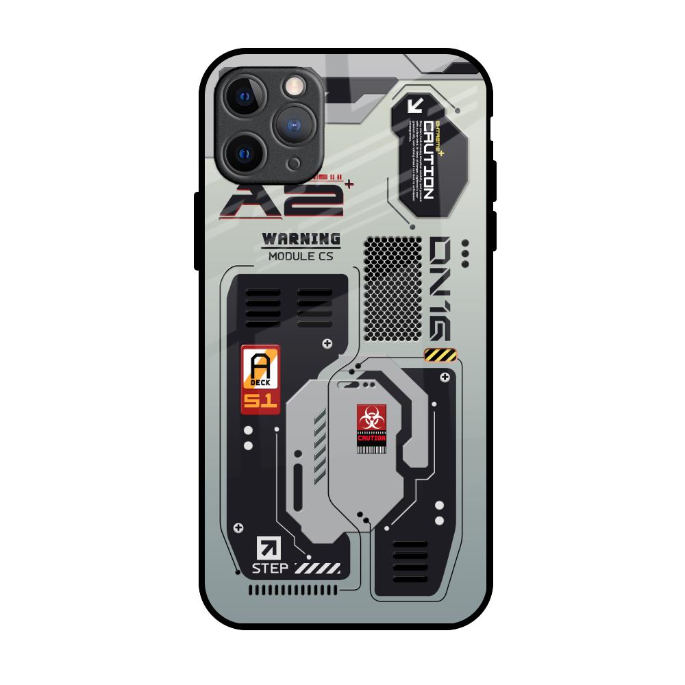 Techno Vibes iPhone 11 Pro Max Glass Back Cover Online