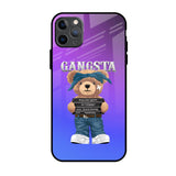 Gangsta Bear iPhone 11 Pro Max Glass Back Cover Online