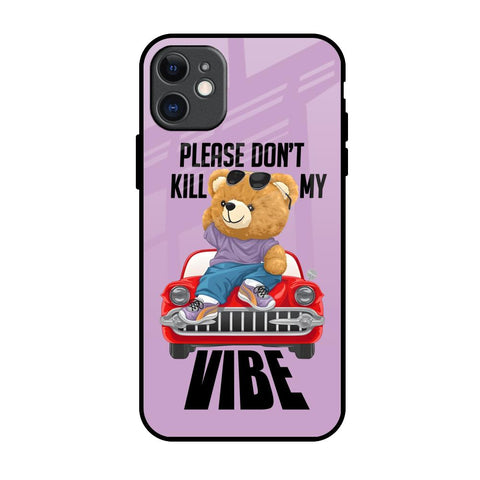 Don't Kill My Vibe iPhone 11 Glass Back Cover Online
