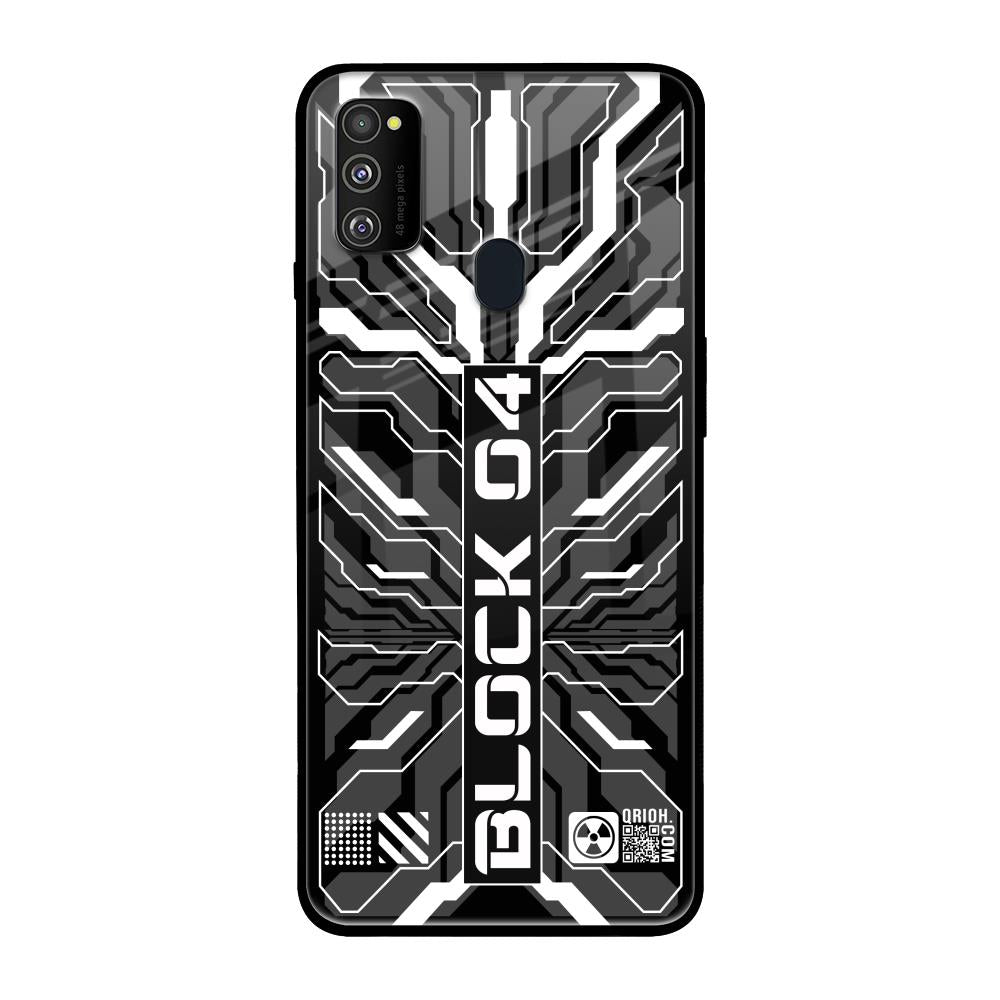 Monochrome Magic Samsung Galaxy M30s Glass Back Cover Online
