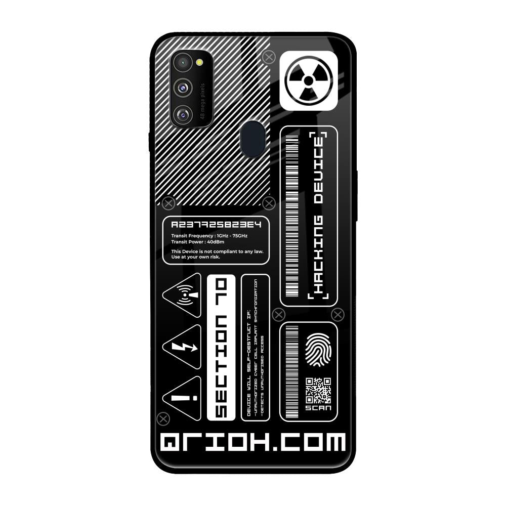 Futuristic Art Samsung Galaxy M30s Glass Back Cover Online