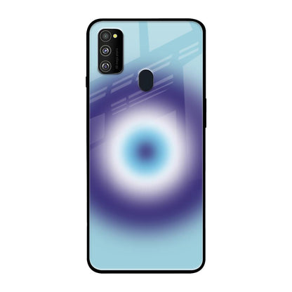 Evil Eye Art Samsung Galaxy M30s Glass Back Cover Online