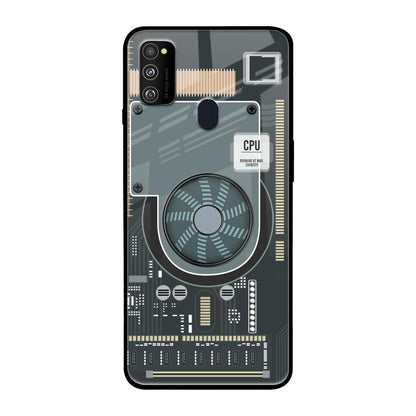 Motherboard Circuit Samsung Galaxy M30s Glass Back Cover Online