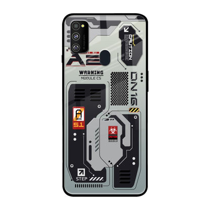 Techno Vibes Samsung Galaxy M30s Glass Back Cover Online
