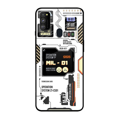 Tech Display Samsung Galaxy M30s Glass Back Cover Online