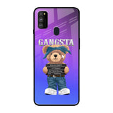 Gangsta Bear Samsung Galaxy M30s Glass Back Cover Online