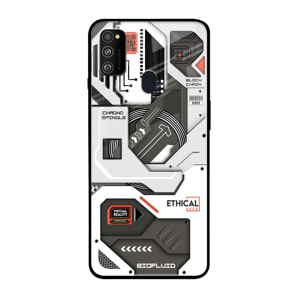 Explore Circuit Samsung Galaxy M30s Glass Back Cover Online