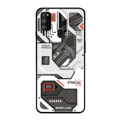 Explore Circuit Samsung Galaxy M30s Glass Back Cover Online