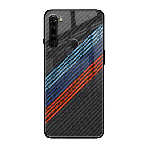 Carbon Inspired Xiaomi Redmi Note 8 Glass Back Cover Online