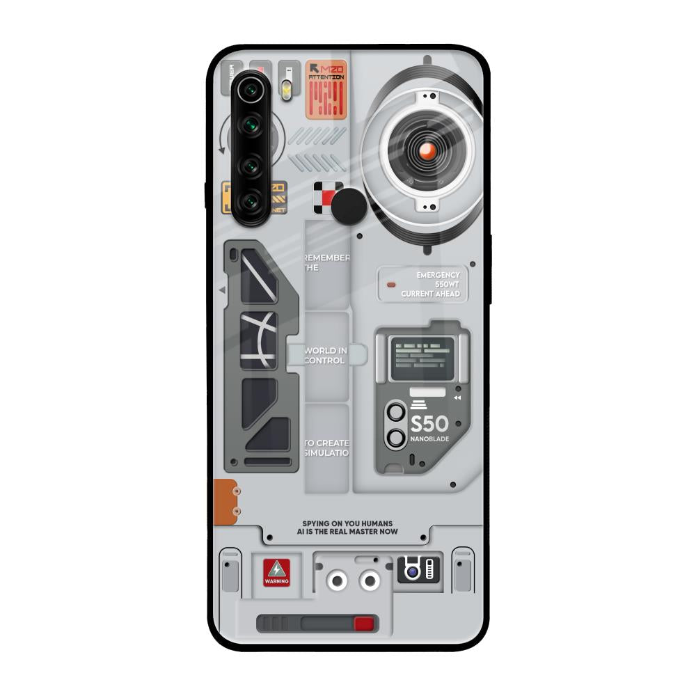 Plasma Shield Xiaomi Redmi Note 8 Glass Back Cover Online