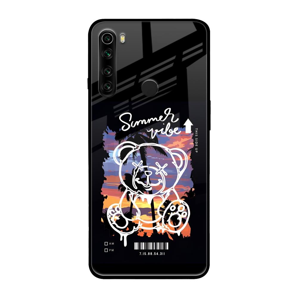 Summer Vibe Xiaomi Redmi Note 8 Glass Back Cover Online