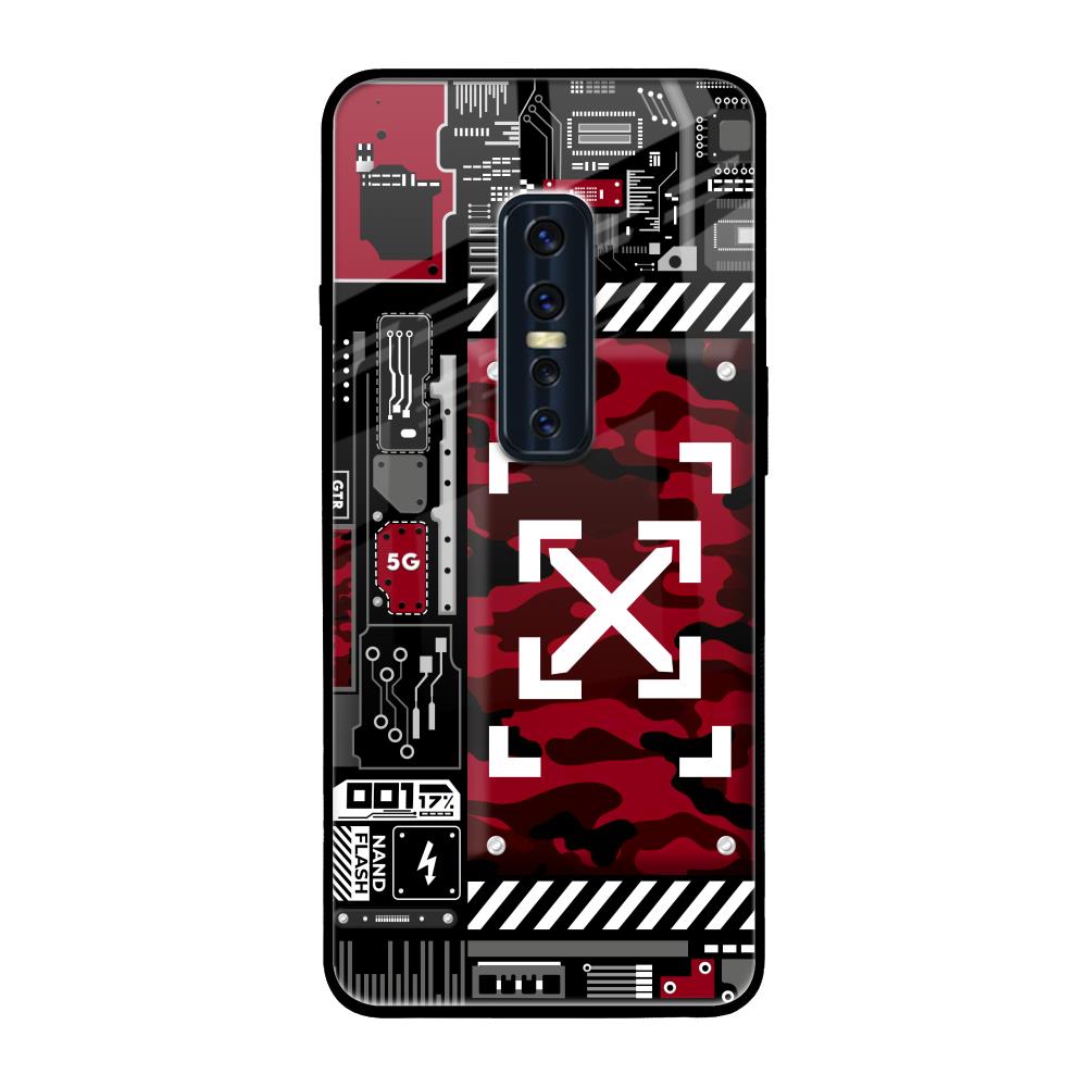 Technology Art Vivo V17 Pro Glass Back Cover Online